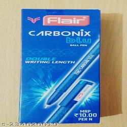 Flair Carbonix Blu Ball Pen (Pack of 10)